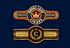 do modern cigar logo, bands, label, and cigar box design