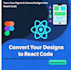 convert figma and canva to responsive reactjs frontend