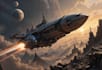 create a sci fi spaceship