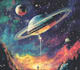 create sci fi illustrations