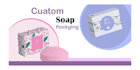 design modern soap box or label packaging