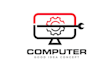 design a professional modern computer technology logo