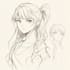 draw anime and game style characters art