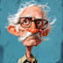 draw a funny caricature with my style