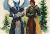 dnd character art and dnd character art