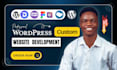 design wordpress website using elementor, wpbakery, kadence, gutenberg, divi