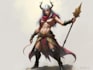 draw cool fantasy concept art for you