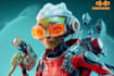 make a sci fi character and sci fi art