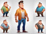 draw any object as a cartoon character