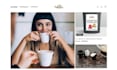 design private label coffee shopify store coffee website dropshipping store