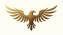 design an awesome elegant eagle wings minimalist logo with express delivery