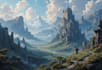 make fantasy background art