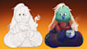 draw you as a muppet, funny cartoon portrait gift