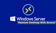 install all windows server, set up ad, rdp and rd web
