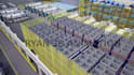 do 3d industrial robotic arm animation technical explainer 3d factory warehouse