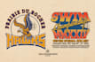 create vintage sport college style tshirt