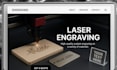 design laser cutting shopify store laser printer website print on demand store