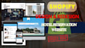 build shopify hotel reservation website spa booking website travel website