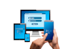 design html css bootstrap website and html css bootstrap landing page