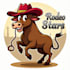 design high quality rodeo mascot logo with express delivery