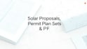 create solar proposals, permit plan sets, and electrical engineering stamp