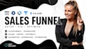 fix or setup sales funnel in clickfunnels gohighlevel kajabi kartra or wordpress