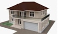 3d rendering images and I will make 3d house model