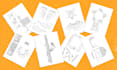 create custom paper craft templates ,DIY projects