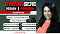 create shopify store, build shopify website design, shopify dropshipping website