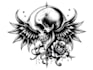 create your dark and gothic custom tattoo design