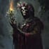 draw realistic fantasy horror character illustration
