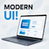 design a clean and modern frontend for your website