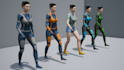 do 3d unreal engine game character animation, unity, 3d realistic animation, c4d