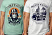 design a vintage logo t shirt