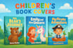 design creative children illustrated amazon kdp book cover paperback formatting