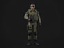 create military avatar 2d model scp model character modelling