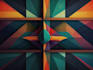 create abstract geometric digital art
