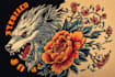 create any design in flash traditional tattoo style