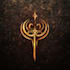 create medieval fantasy game, rpg, mmo game logo