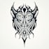 make a trash tipe tribal tattoo for you
