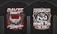 create professional custom t shirt design for your company
