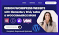 design wordpress website with elementor divi powered astra woocommerce store