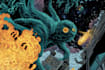 create a comic cover page design illustration