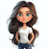 draw professional digital cartoon character