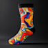 create digital pattern socks design