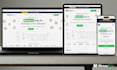 provide a figma UI kit from finance platform UX UI case study