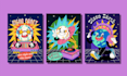 design a custom illustrated event poster