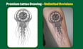 design a unique custom tattoo design