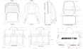 design bag tech pack for handbag, backpack, tote and luggage