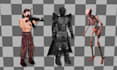 make lowpoly 3d characters in n64, psx pixelated retro style